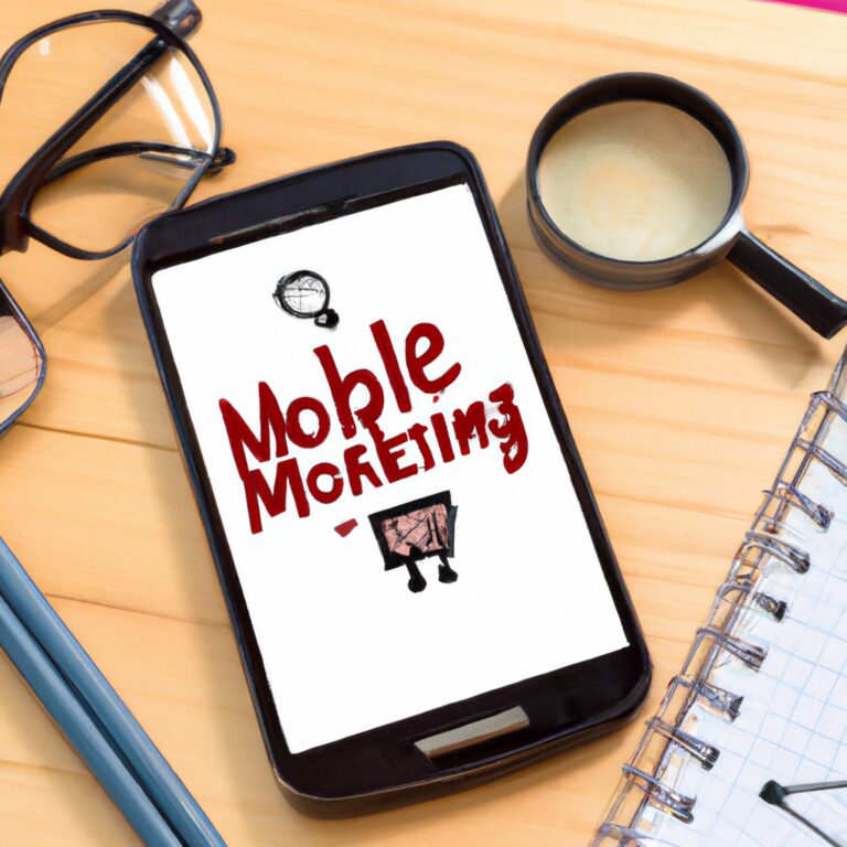 Mobile Marketing: Die Ansprache von Nutzern auf mobilen Geräten durch mobile Apps und Werbung.